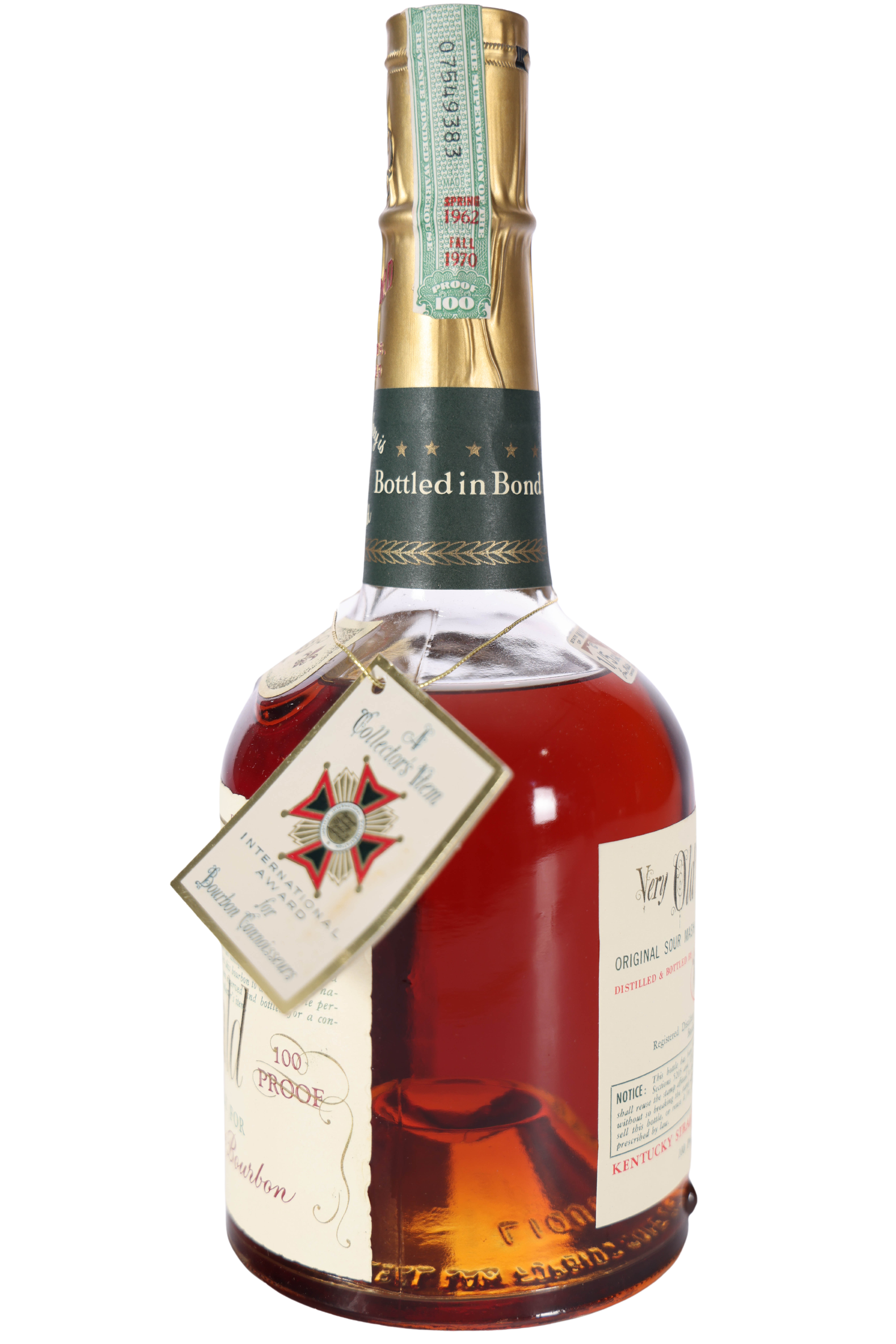 Very Old Fitzgerald 8 Year Bottled in Bond 1962-1970 (4/5 Quart